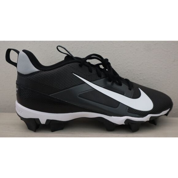 Nike FQ3875-001 Men's Sz 11W Black Alpha Menace 4 Shark Molded Football Cleats - Picture 7 of 11